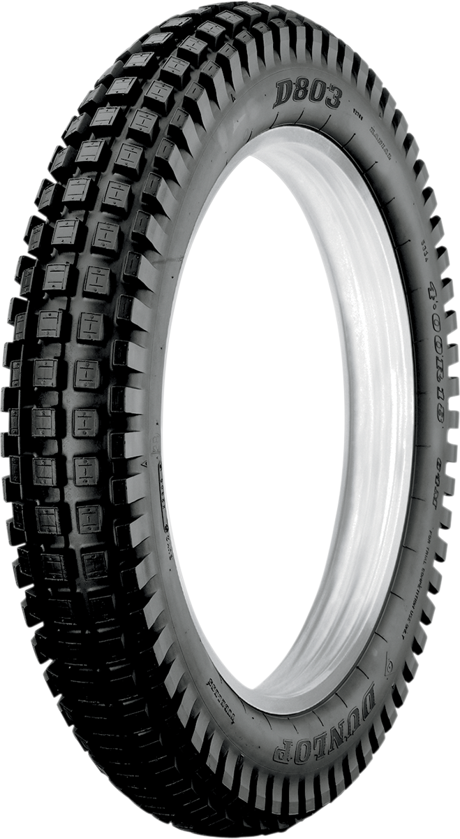 DUNLOP Tire - D803GP - Rear - 120/100R18 - 68M 45087174