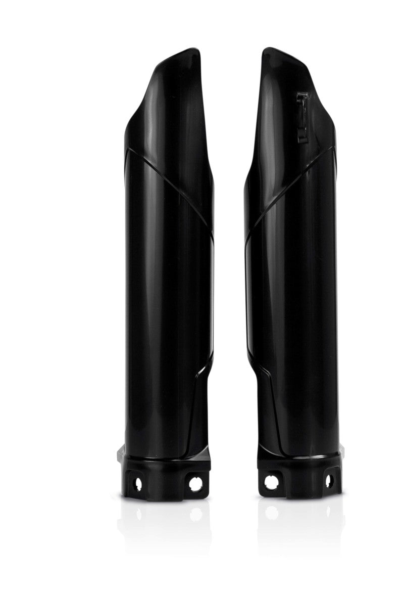 Acerbis 14+ Kawasaki KX85/ 14-21 KX100/22-24 KX112 Lower Fork Cover Set - Black 2374060001