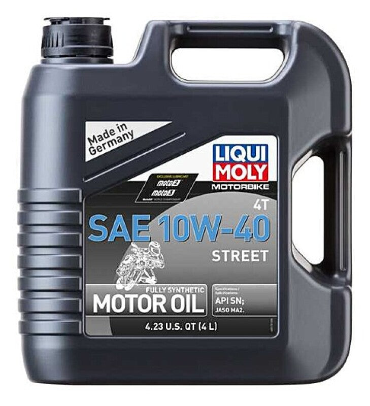 LIQUI MOLY 4L Motorbike 4T SAE 10W40 Street 20056