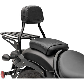 COBRA Sissy Bar - Mini - Black - Rebel 300/500 02-8608B