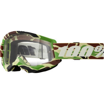 100 % Strata 2 Schutzbrille – War Camo – Klar 50027-00024 