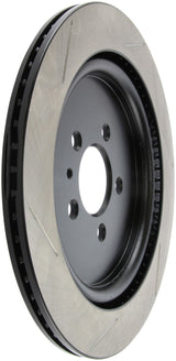 StopTech Premium High Carbon 13-14 Ford Mustang/Shelby GT500 Left Rear Disc Slotted Brake Rotor 126.61105SL