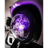 CUSTOM DYNAMICS Headlight - Shark Demon® - LED - Color Changing SD2-7-13