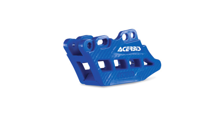 Acerbis 21+ Fantic XE/ XEF/ XX/ 03+ Yamaha 125-450 YZ/ WR250F/450F Chain Guide - Block 2.0 - Blue 2410990003