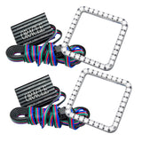 Oracle Ford F-250/350 05-07 LED Fog Halo Kit - ColorSHIFT SEE WARRANTY