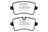 EBC 11 Audi A6 2.0 Turbo Redstuff Rear Brake Pads DP32082C