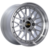 BBS LM 17x9 5x130 ET17 CB71.6 Diamond Silver Center Diamond Cut Lip Wheel LM136DSPK