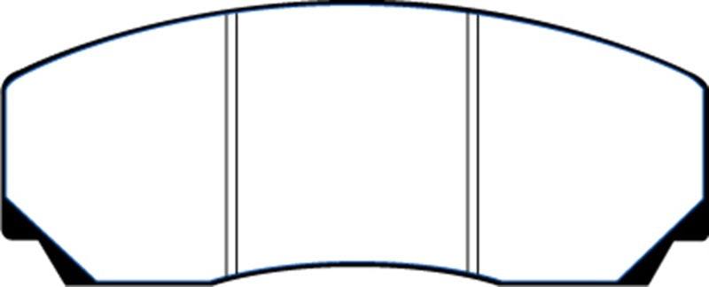 EBC 90-00 Aston Martin Vantage 5.3 (Twin Supercharged)(AP) Yellowstuff Front Brake Pads DP4002R