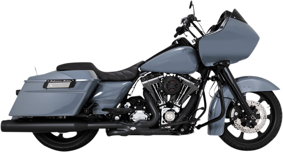 VANCE & HINES 4-1/2" Torquer Mufflers for '95-'16 FL - Black 46673