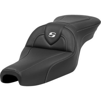 SADDLEMEN Roadsofa™ Seat - without Backrest - Carbon Fiber - XL '04-'22 807-11-185