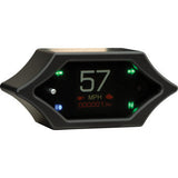 DAKOTA DIGITAL Handle Bar Mount Speedometer - With Signals - Spiked - Black MLX-5200-K