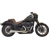 BASSANI XHAUST 2-in-1 Road Rage III Auspuffanlage Softail Fat Bob / Street /Rider – 49-State – Edelstahl 1S72SSE