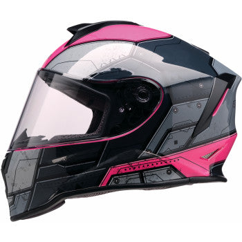 Z1R Youth Warrant 2.0 Helmet - Sentinel - Black/Pink - Large 0102-0297