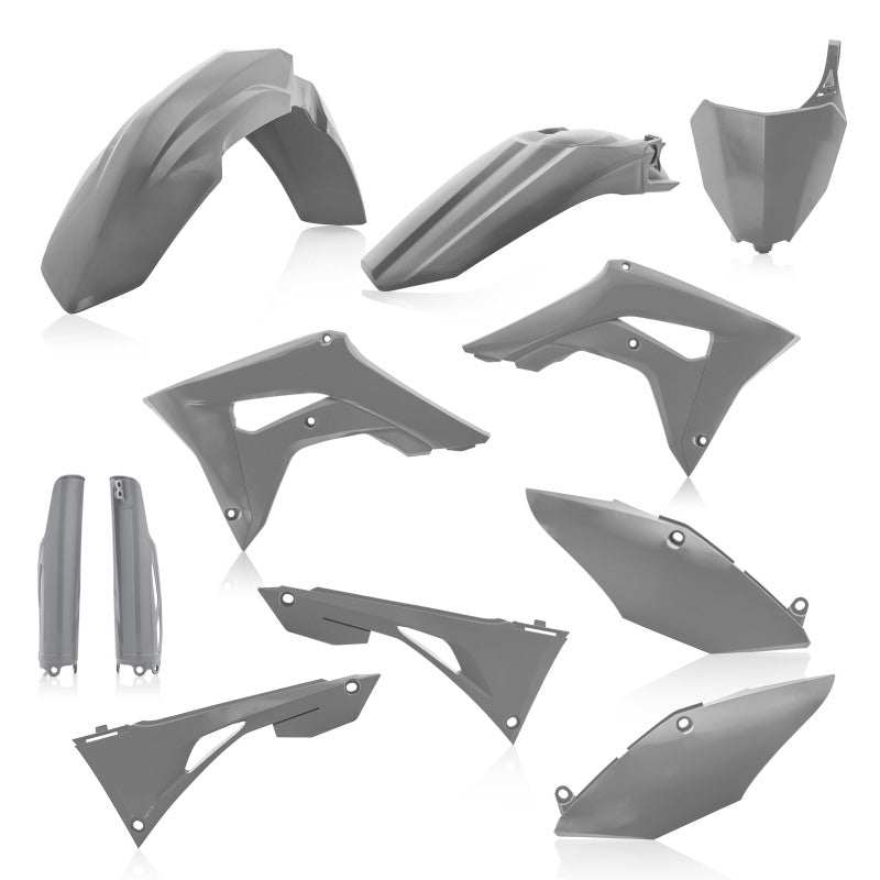 Acerbis 19-22 Honda CRF250R/450R/ CRF450R-S(Includes Airbox /Not Tank Cover)Full Plastic Kit - Gray 2736250011