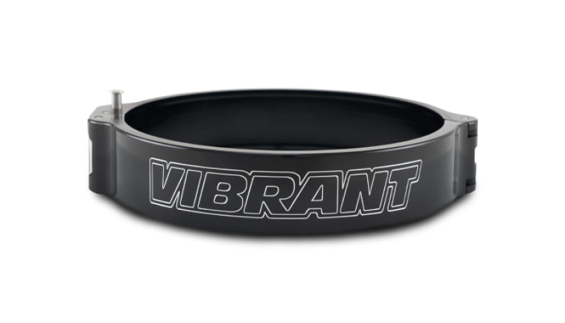 Vibrant 5in O.D. Aluminized HD 2.0 Clamp - Anodized Black (Clamp Only) 32540