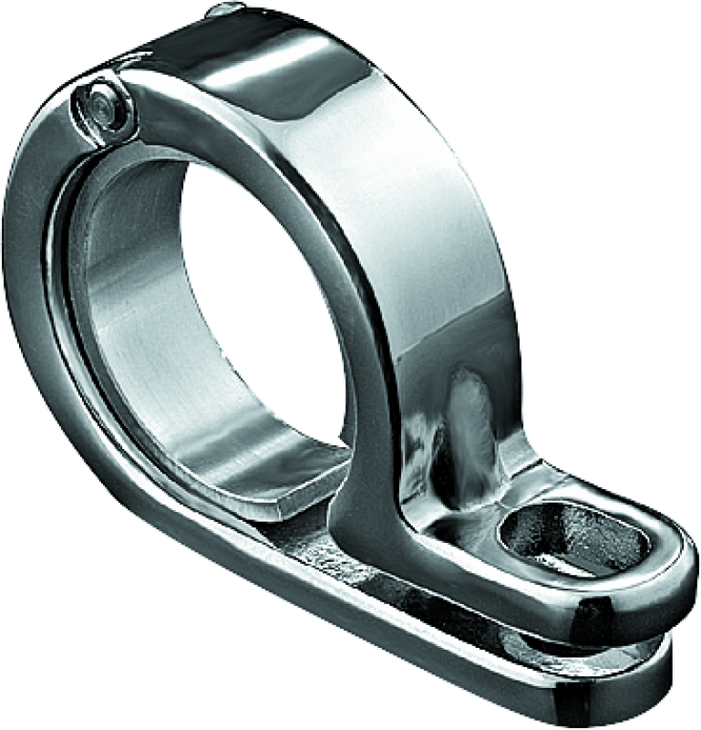 Kuryakyn P-Clamp 1-1/2in - 1-5/8in P-Clamp Chrome 4017