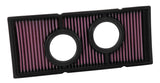 K&N Replacement Air Filter 03-06 KTM 950 Adventure S 942 / 06-08 KTM 950 Supermoto R 942 KT-9504