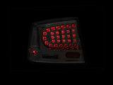 ANZO 2006-2008 Dodge Charger LED Taillights Black 321014