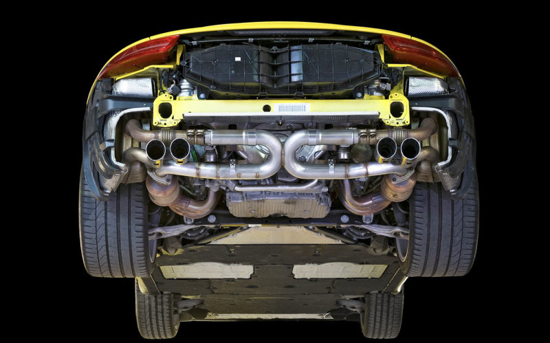 AWE Tuning Porsche 991 SwitchPath Exhaust for Non-PSE Cars Chrome Silver Tips 3025-42012