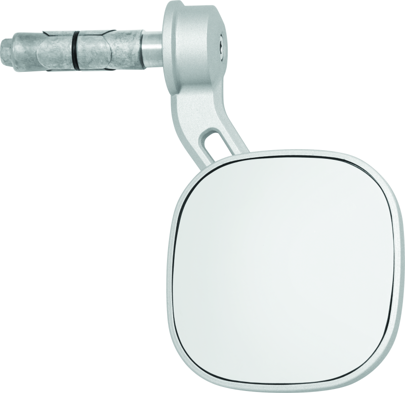 Kuryakyn Dillinger Bar End Mirrors Silver 6656