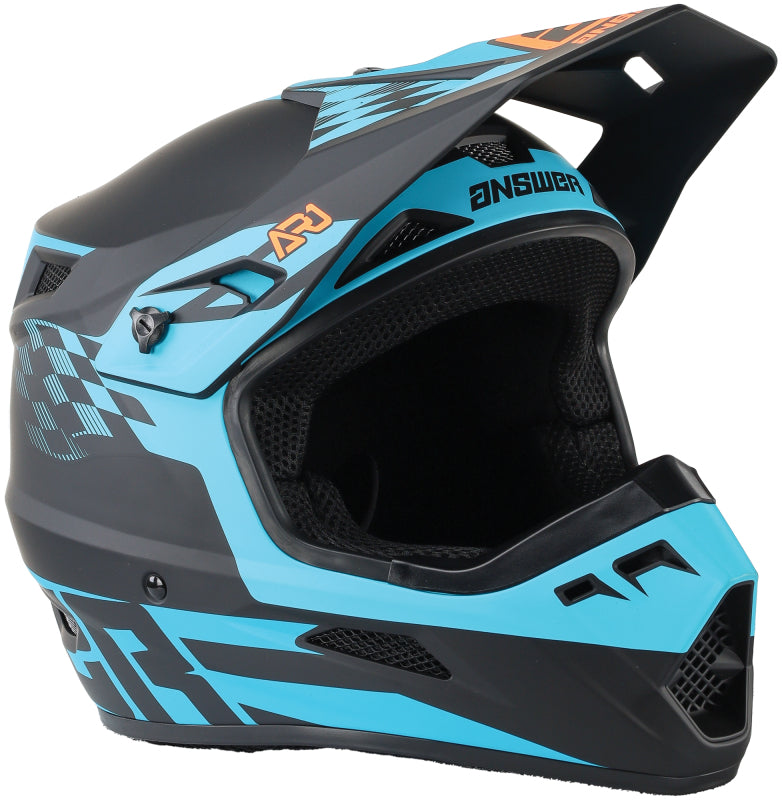 Answer AR1 Sweep Helmet Black/Astana/Hyper Orange - XL 442912