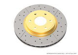 DBA 97-13 Chevrolet Corvette Rear Street Series Drilled & Slotted Rotor