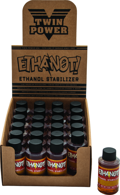 Twin Power Ethanot! Ethanol Stabilizer 2 Oz 24 Pack Countertop Display 539061