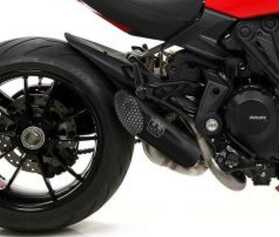 IN STOCK Arrow Ducati Diavel 1260s 19-22 Racing Pro-Race Nichrom Dark Exhaust (No Dbk) 71222prn