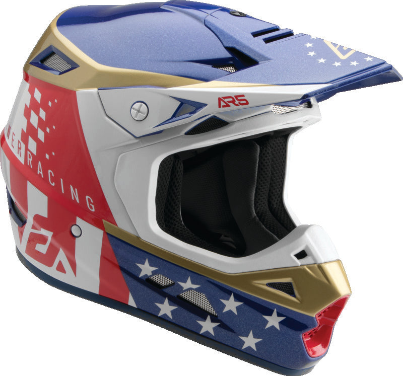 Answer AR5 Rally Helmet Mips Red/White - XS 446331