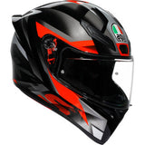 AGV K1 S Helmet - Fastlap - Black/Gray/Red - Medium 2118394003-064-M
