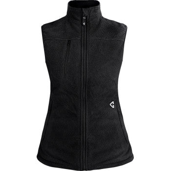 GERBING HEATED CLOTHING Women's 7V Thermite Heated Fleece Vest 2.0 - Black - Medium GERTFVST7VWBM