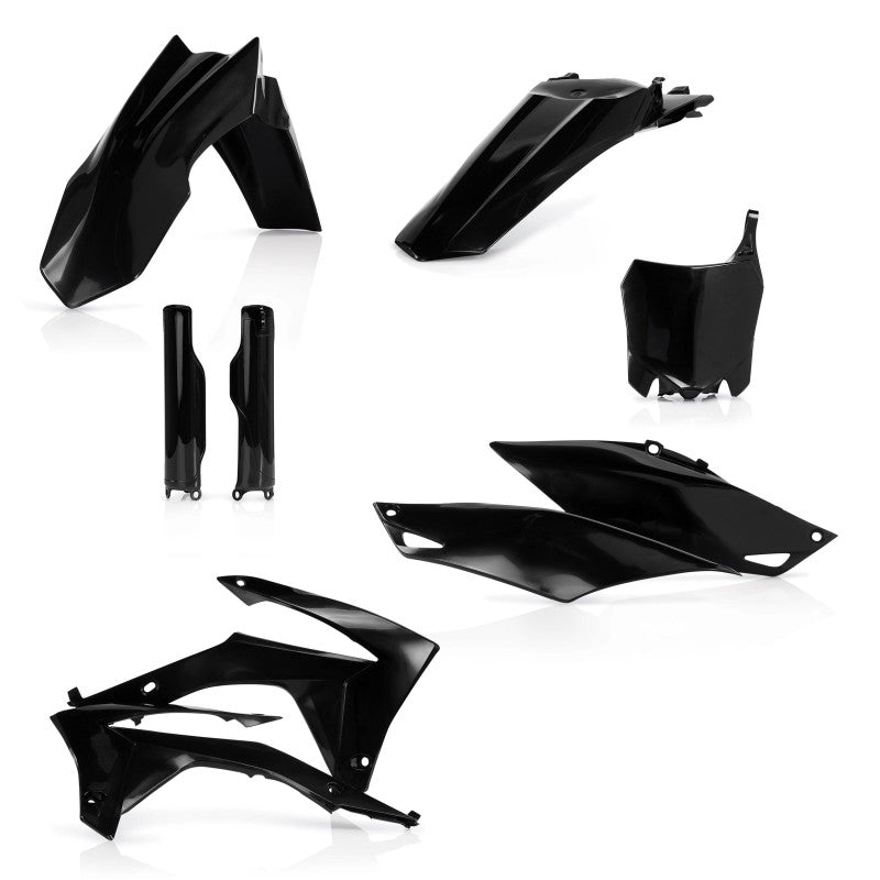 Acerbis 13-17 Honda CRF250R/ CRF450R( Does Not Include Airbox Cover) Full Plastic Kit - Black 2314410001