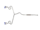 aFe Subaru WRX/STi 15-21 H4-2.0/2.5L Takeda 3in to 2-1/2in Stnlss Cat-Back Exhst w/ Blue Flame Tip
