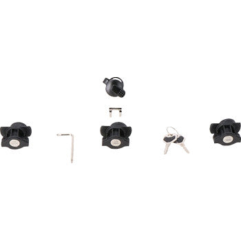 SW-MOTECH DUSC Lock Set - 3 Matching Locks with Keys LOC.00.745.10100