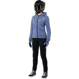 ALPINESTARS Stella Chrome v2 Sport Hoodie - Blue Violet/White - XL 4210225-7185-XL