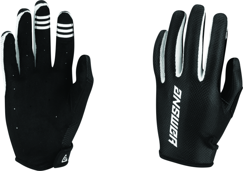 Answer Ascent Glove Black/White Womens - XS 447034