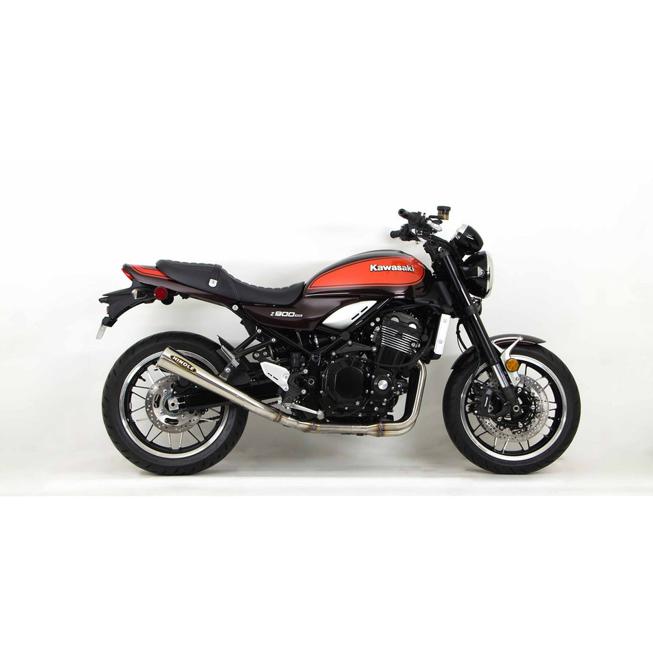 Hindle 2018-22 Z900RS Sistema de escape completo con megáfono