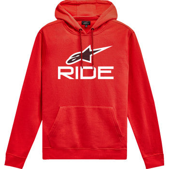 ALPINESTARS Ride 4.0 Hoodie - Red/White/Black - 2XL 1214-51820-321-2XL