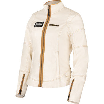 ICON Women's Tuscadero3™ Jacket - White - XS 2822-1775