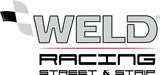 Weld Draglite 15x10/ 5x4.5 /4.75 BP / 7.5in BS Gloss Black Wheel - Non-Beadlock