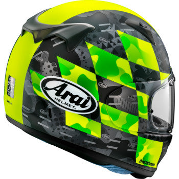 ARAI Regent-X Helmet - Patch - Yellow - Medium 0101-17553