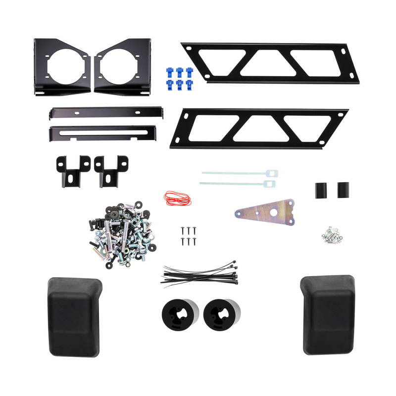 ARB Sahara Deluxe Winch Bumper Jk 07On Satin W/Crush Cans 3950210