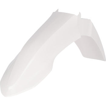 CYCRA Replica Front Fender - White - Yamaha 1CYC-1564-30