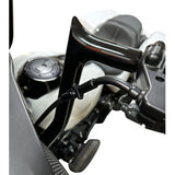 FAT BAGGERS EZ Install Upper Clutch Cable - FLTR/FLHX '21-'23 - +8" - Black  118008-B