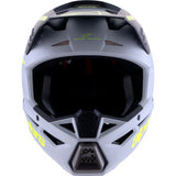 ALPINESTARS SM3 Helmet - Radium - Matte Gray/Black/Yellow Fluo - Medium 8300826-9510-M