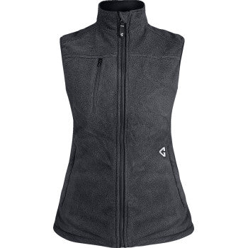 GERBING HEATED CLOTHING Women's 7V Thermite Heated Fleece Vest 2.0 - Gray - Large GERTFVST7VWGL