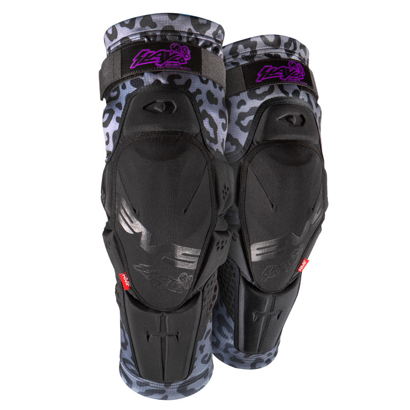 EVS Slayco96 Knee Guard Pair Ghost/Leopard - 2XL