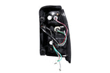 ANZO 2001-2002 Toyota 4 Runner LED Taillights Black 311099