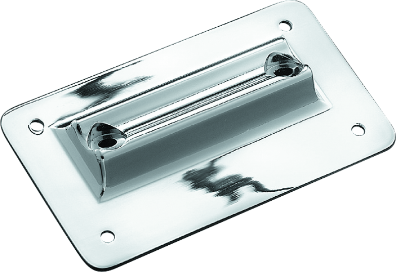 Kuryakyn Laydown License Plate Holder 97-08 Touring Chrome 113