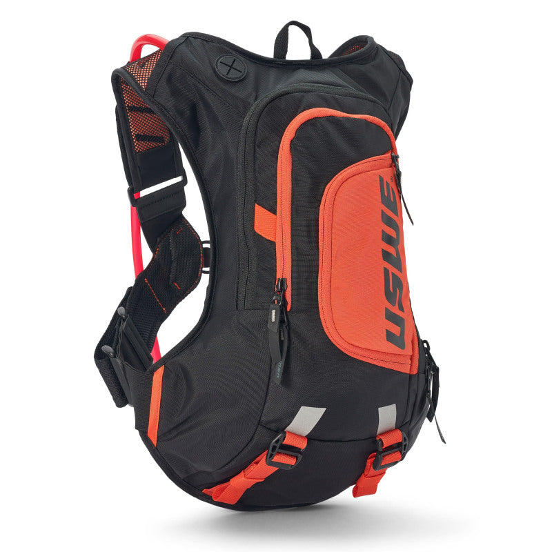 USWE Moto Hydro Hydration Pack 8L - Black/Factory Orange 2083438